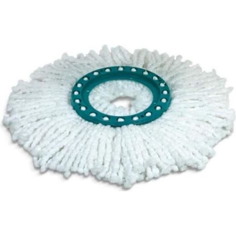 Leifheit 52020 : tête de rechange plastique à franges microfibres (1/2)