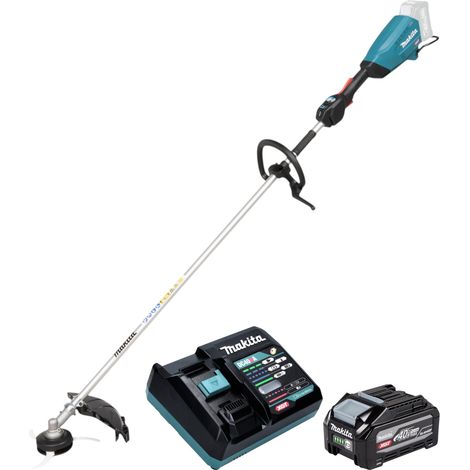 Desbrozadora a batería Makita UR 017 GU101 de 40 V máx., 330 mm, sin escobillas + 1 batería de 4,0 Ah + cargador (1/5)