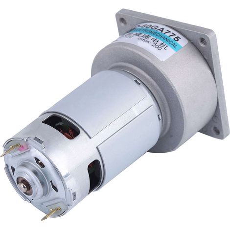 60GA775 DC12V 35W Mikro-Gleichstrom-Getriebemotor mit hohem Drehmoment und einstellbarer Drehzahl (200 U/min) (1/5)