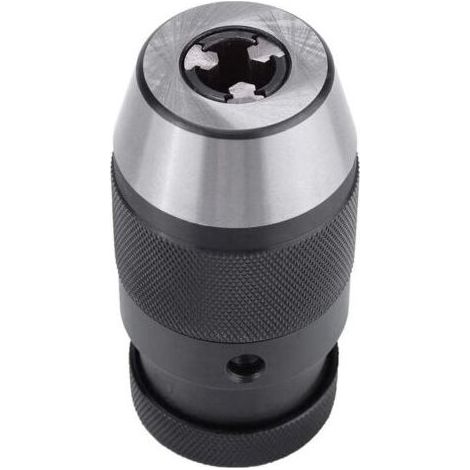Hochleistungs-Bohrfutter 0–13 mm 1/2 B16 schlüsselloses Stahlbohrfutter für elektrische Drehmaschinen (1/5)