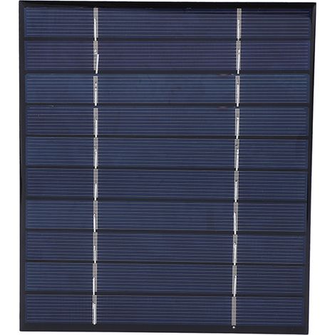 Chargeur solaire USB 5V 2.5W DIY Power Bank 130x150mm, batterie 3.7V, téléphone portable, panneau photovoltaïque portable (1/5)