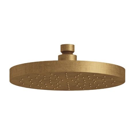 Pomme de douche laiton ronde Ø 19 cm VIEUX BRONZE - CRISTINA ONDYNA PD01492 (1/2)