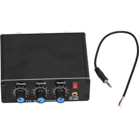 QRM Eliminator Noir 1,8 MHz‑30 MHz Annuleur de Phase X Réglable Suppresseur de Signal (1/5)