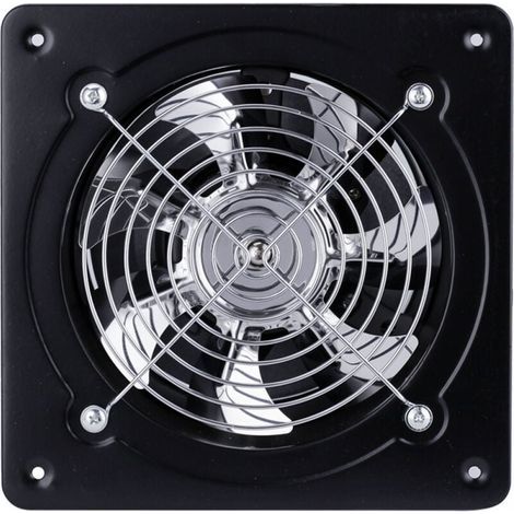 Ventilatore estrattore da 6 pollici, silenzioso, a parete, ideale per bagno, garage e cucina, 40 W, 220 V, portata d'aria di 600 m³/h. (1/5)