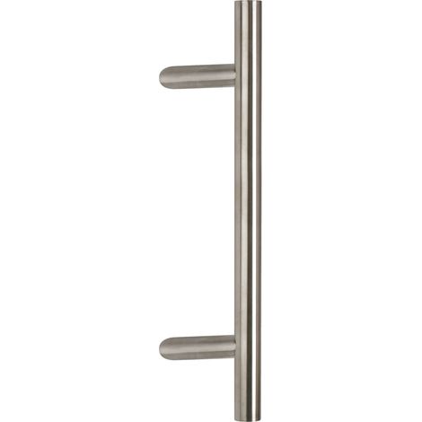 Coppia Maniglioni Acciaio Inox Satinato Portoncini Entrate Locali K030 Cm 50 (1/4)