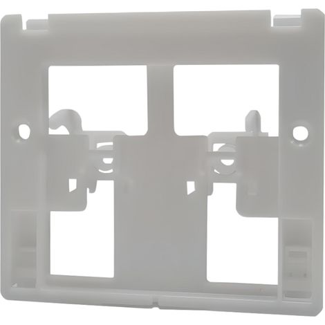 Siamp – Cadre de fixation avec bras de déclenchement pour plaque WC – Compatible IntraSlim et SCC 80 – Installation rapide et facile – Pour espaces confinés
