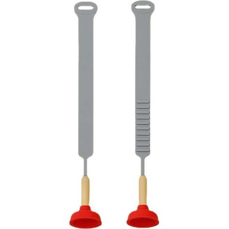 Lot de 2 poignées de siège de toilette en silicone pour éviter de toucher la lunette de toilette, accessoires de salle de bain pour la maison, le bureau, l'hôtel (1/5)