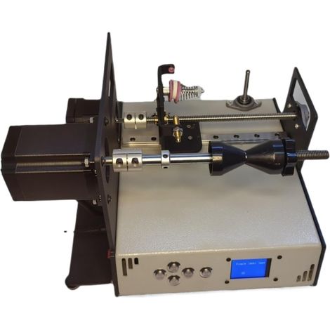Machine d'enroulement CNC - Enroulement Automatique de Fil for transformateurs et Nylon, Conception Moteur à Deux Niveaux Haute précision (1/5)
