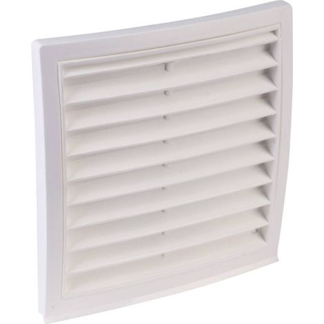 Wallair N32860 Griglia di scarico Plastica Adatto al diametro del tubo: 150 mm