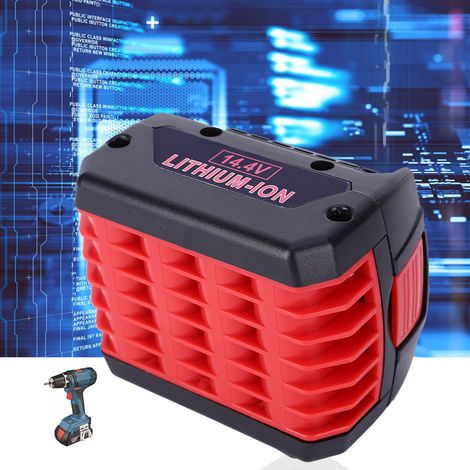 Batterie lithium-ion rechargeable BAT607 14,4 V pour perceuse sans fil Bosch, 6 000 mAh (1/5)