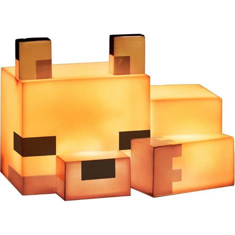 Veilleuse renard mignonne, douce lueur orange, décoration et lampe de bureau pour salle de jeux ou chambre d'enfants et d'adolescent (1/5)