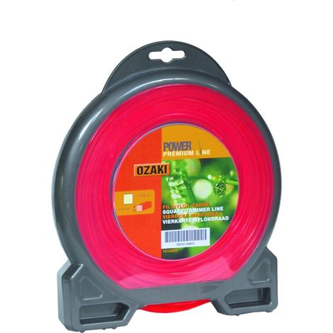 Coque Fil Nylon Carré Ozaki Premium - Longueur: 34m, ø: 2,40mm (1/4)