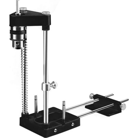 Support de perceuse réglable, positionneur de perçage portable, guide de perçage multi-angles, support de perceuse de table, support de perçage, outil de bricolage pour perceuses électriques (1/4)