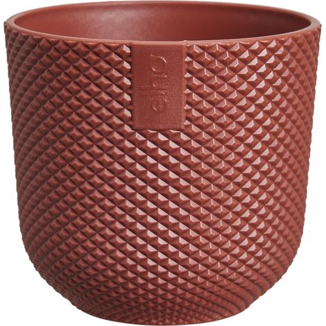 Vaso Jazz Round Mini D 7 x H 7 cm Rosso Toscano ELHO