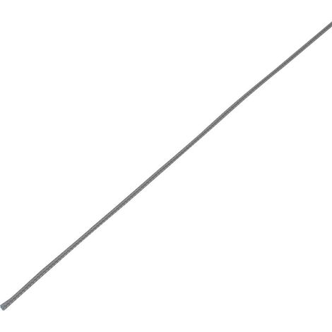 GAINE TRESSÉE TRU COMPONENTS CBBOX0307-GY 1568187 GRIS PET 3 À 7 MM 10 M (1/2)