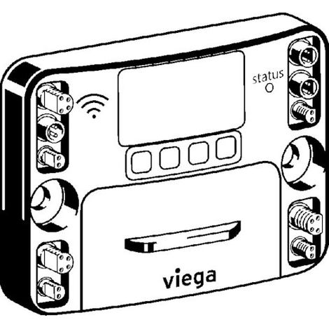 Unité de commande 2241.79 Pièce de rechange pour station de rinçage (1/3)
