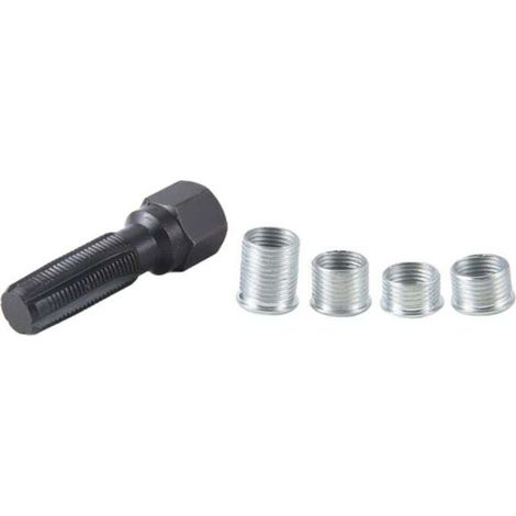 Kit de Réparation Filetage Bougie Allumage Taraud M14x1.25 Alésoir Réusinage 14mm