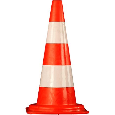 Cône de chantier PVC 50cm - 3205312
