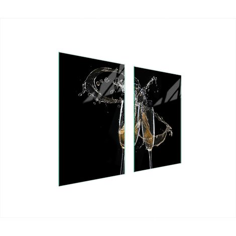 PLACA PROTECTORA DE VIDRIO PARA ESTUFA 75x52 VINO (1/5)