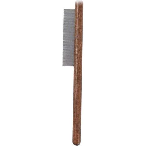 Peigne pour animaux de compagnie Peigne pour chien et chat enlève les poils flottants Peigne à nœud ouvert en bois Pour Étiquette (1/5)