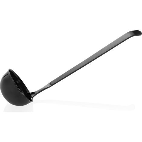 Louche à portions Ø 7 cm 50 ml 28,5 cm noir PVD inox KITCHEN TOOL 1887 - Was Germany (1/2)