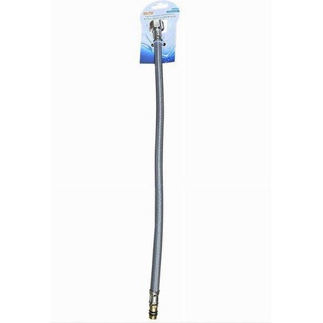 TRADE SHOP - Tubo Flessibile Flessibili Per Rubinetto Miscelatore Acqua 40cm F3/8xm10/1 87372 - (1/2)
