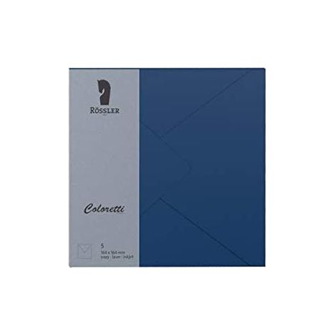 Grande enveloppe carrée coloretti 5 pcs. blue jeans (1/3)
