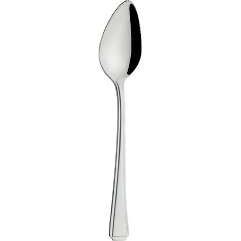 Couverts Lot de 12 cuillères à Pamplemousse en Acier Inoxydable 18/0 2.5 mm Fini Miroir Silver 2,5mm (1/4)