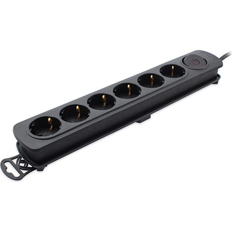 Multipresa 6 Prese con Interruttore TM Electron 250 V (1/4)