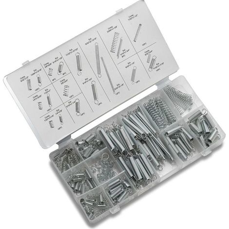 Ressorts de Traction et Compression Coffret Assortiment Ressorts - 200 Pièces