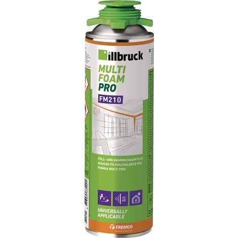 ILLBRUCK 1K-Fenster-/Fassadenschaum FM210 500 mlB2 grün Dose (1/2)