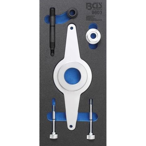 Bgs Kit de herramientas de suspensión metálica 408 mm