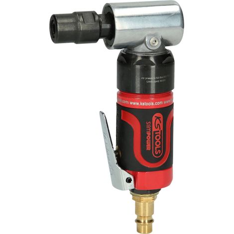 KS TOOLS SlimPOWER Mini-amoladora angular neumática 19.000 U/min - 515.5535