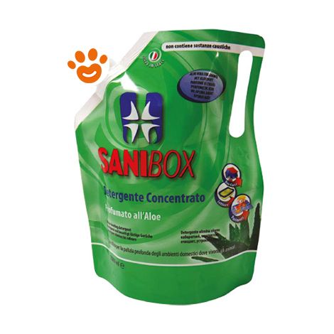 Sanibox Igienizzante, Detergente Aloe - Confezione 5 Lt - Disinfettanti