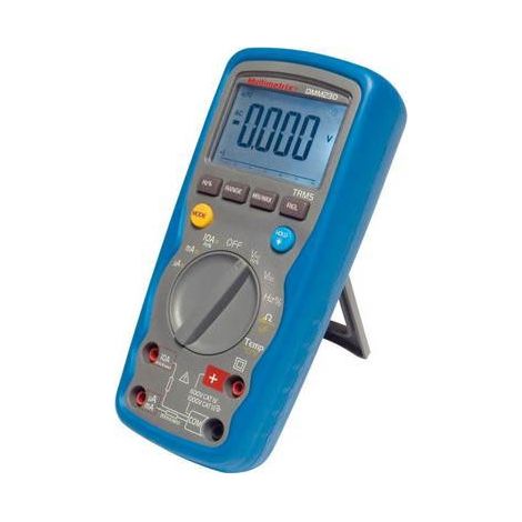 Multímetro Multimetrix DMM 230 amarillo robusto e impermeable
