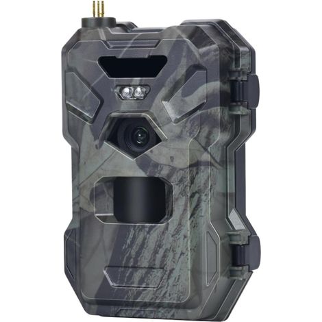 Caméra Faune Sauvage Caméra Cellulaire sans Fil for La Faune, Vision Nocturne, Jeu De Piège, Chasse, 4G, 30MP, 2K, Contrôle APP, 120 Degrés Surveillance Fiable Précise (1/4)