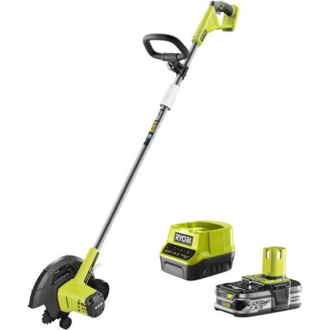 Pack RYOBI Dresse-bordures 18V One+ - 1 batterie LithiumPlus 2.5Ah - 1 chargeur rapide 2.0Ah - RY18EGA-0 (1/5)