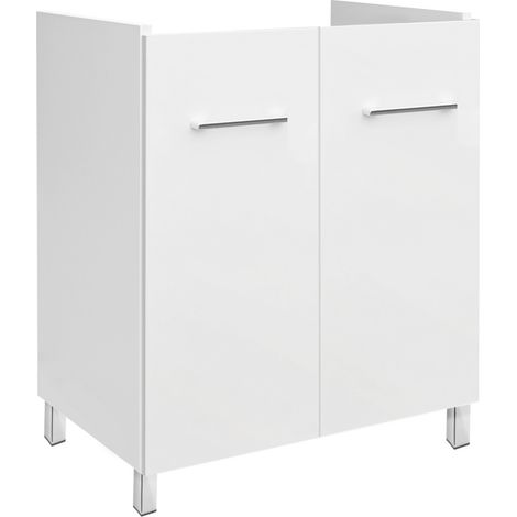 Mobile per lavatoio in ceramica cm 60x50 cm 58,3x48 p/pilozzo 60x50 (1/4)