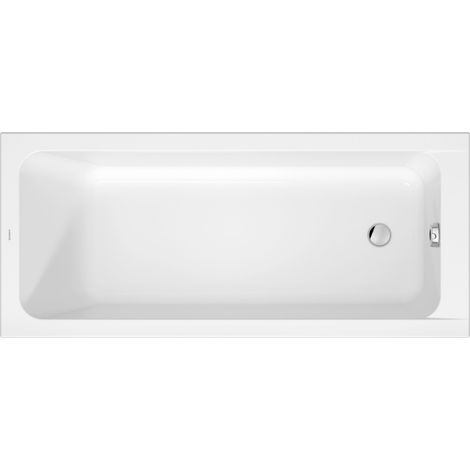 Duravit D-Code Badewanne, 1600x700mm, Rechteckig, Einbauversion, (1/3)