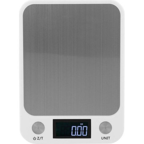 Balance De Cuisine - 10 Kg / 1 G - Portable Mini - Pour Pâtisserie Et Cuisines Domestiques - Blanc - 1 Pièce (1/5)
