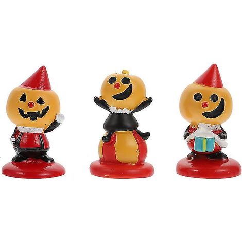 Lot de 3 mini-décorations d'Halloween pour cadeaux d'Halloween (1/3)