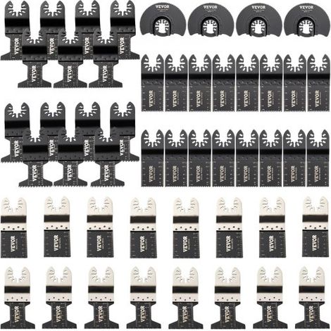 Kit Scie à Outil Oscillant 7 Types de Lames Lame Outil (1/5)