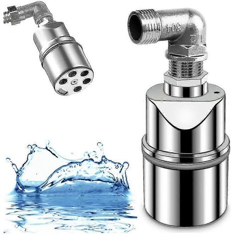 Vanne à flotteur de contrôle de niveau d'eau en acier inoxydable pour réservoir, vanne à bille à flotteur de 3/4 pouce, convient pour Wa p (1/5)