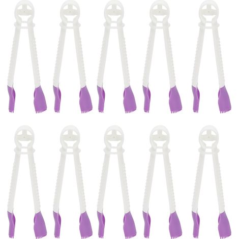 Lot de 10 pinces à dentelle pour gâteau, moule à bordure en fondant, accessoire de pâtisserie maison (1/5)