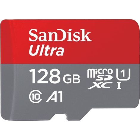 128GB Ultra microSDXC 140MB/s+SD Adapter