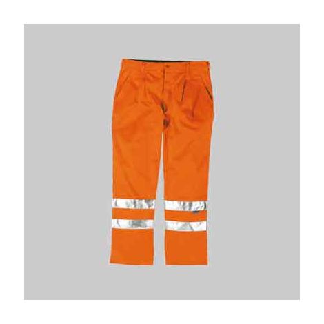 PANTALONE ALTA VISIBILITA' taglia M - arancio
