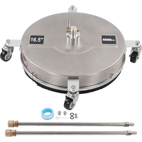 16.5-inch 4000PSI High Pressure Washer Surface Cleaner Stainless Steel Floor Floor (1/5)