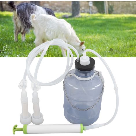 Machine à traire manuelle pour petites brebis, machine à traire domestique pour brebis et vaches, machine à traire manuelle pour brebis de 3 litres (1/5)