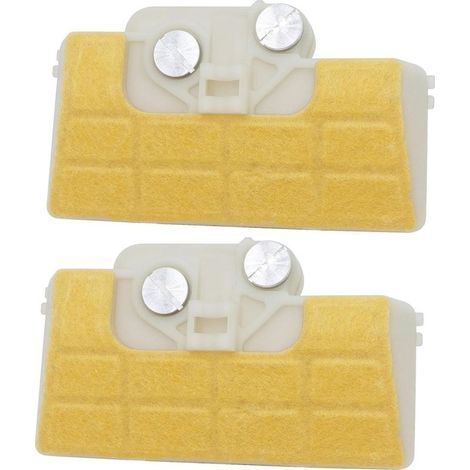 （11×6.8×2.2cm） 2 pcs Air Filter Cleaner for STIHL 029 039 MS290 MS310 MS390 Chainsaw Replaces 1127 120 1621 (1/4)