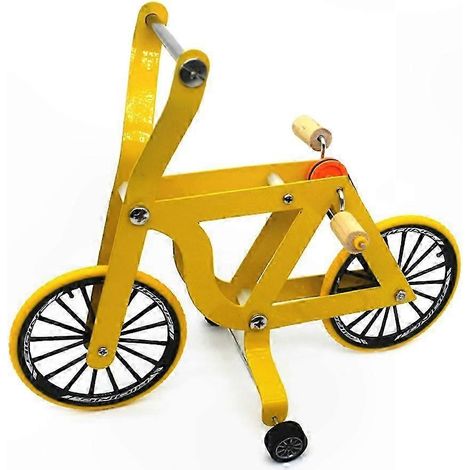 Jouet vélo puzzle pour perroquets et petits oiseaux, jeu d'intelligence et d'entraînement cérébral, améliore la santé, disponible en 2 tailles, accessoire ludique pour oiseaux de taille moyenne. (1/5)